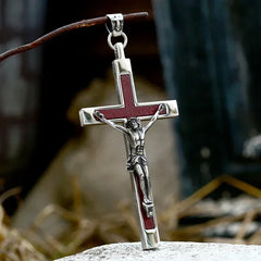 Beier 2022 New Creative Design Jesus Cross Pendant For Men Punk Hip Hop Skull Christian Jewelry Wholesale