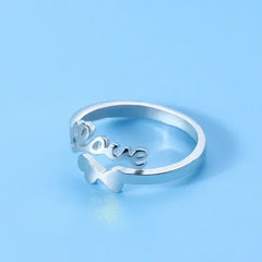 Hot 925 Sterling Silver Ring AAA Zircon Adjustable Simplicity Fashion Exquisite Women Jewelry Accessories Wedding Party Gift