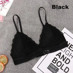 Wireless Push Up Bra Body Shaping Sexy Flower Lace Bra Top Women Plus Size Bralette Underwear Lingerie Full Cup Seamless Bras
