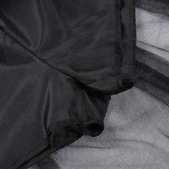 Casual Skirts Punk Sexy Net Yarn High-Waisted Irregular Skirt for Women Summer New European and American Gothic Style Versatile