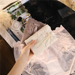 XL-3XL Big Size Women Lace Panties Summer Transparent Hollow Briefs Female Lingerie Sexy Underwear Breathable Underpants New