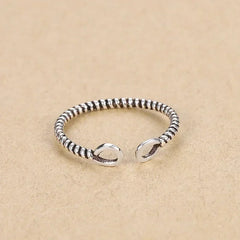 Hot 925 Sterling Silver Ring AAA Zircon Adjustable Simplicity Fashion Exquisite Women Jewelry Accessories Wedding Party Gift