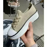 Summer Knitted Breathable Sneakers Women's Vulcanize Shoes - Femstylo