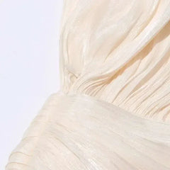 Women's A-Line Mini Dress with Long Sleeves & Empire Waist