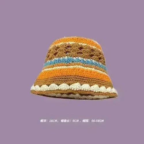 Handmade Knitted Bucket Hat - Femstylo