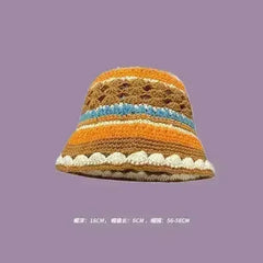 Handmade Knitted Bucket Hat - Femstylo