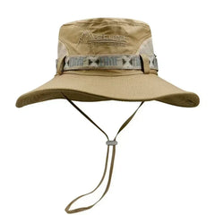 Hat Men's Outdoor Fishing Fisherman Hat Men's Large-brimmed Sun Hat Summer Sun Hat Youth Foldable Fishing Hat