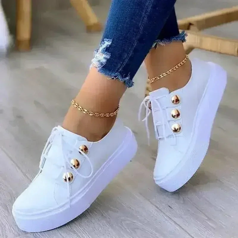 Breathable Vulcanized Running Shoes - Women's Casual | Femstylo - Femstylo