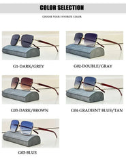 New Square Sunglasses For Men Vintage Outdoor Sunglasses Oculos Designer Wooden Glasses Sunscreen Sun Lentes Dropshipping Gafas