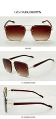 New Square Sunglasses For Men Vintage Outdoor Sunglasses Oculos Designer Wooden Glasses Sunscreen Sun Lentes Dropshipping Gafas