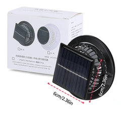 Outdoor Camping Fishing Hiking Sunscreen Fisherman Hat Solar Fan Cap Portable Solar Charging Cap With Fan For Unisex