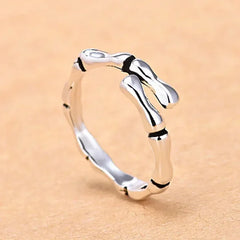 Hot 925 Sterling Silver Ring AAA Zircon Adjustable Simplicity Fashion Exquisite Women Jewelry Accessories Wedding Party Gift