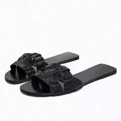 Women's designer Chic Flat Sandals - Femstylo