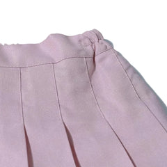 Summer Girl Pleated Skirt Children Summer Skirt Girls Mini Skirts Vintage Pleated Skirt 3-13Y Junior Girls Ruched Cullottes