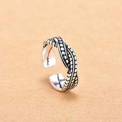 Hot 925 Sterling Silver Ring AAA Zircon Adjustable Simplicity Fashion Exquisite Women Jewelry Accessories Wedding Party Gift