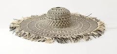 Women Wide Brim Straw Hat with Chin Strap Summer Sun Hats UV Sun Protection Beach Hat Wind Lanyard UPF Derby Travel Hat