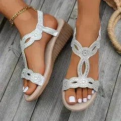 Summer New Designer Platform Sandals Women Fashion Casual Roman Shoes - Femstylo