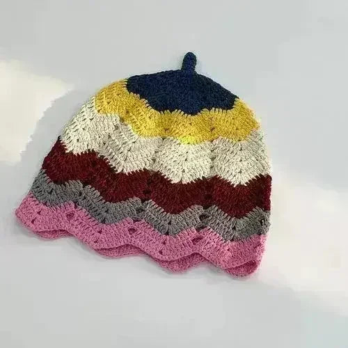 Handmade Knitted Bucket Hat - Femstylo
