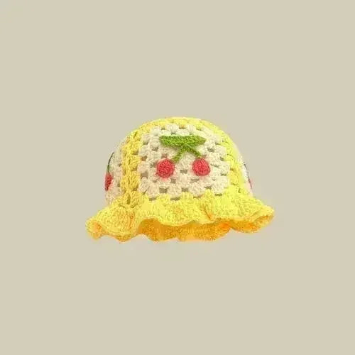 Handmade Knitted Bucket Hat - Femstylo