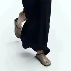 Luxury Round Toe Flat Bottom Sandals - Femstylo