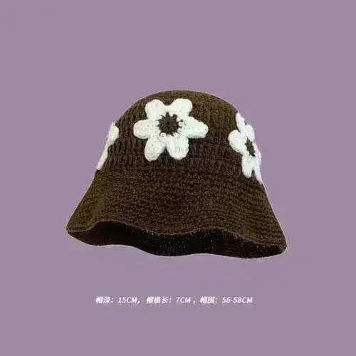 Handmade Knitted Bucket Hat - Femstylo