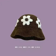 Handmade Knitted Bucket Hat - Femstylo