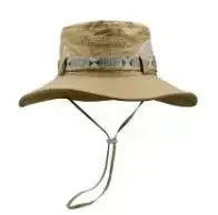 Hat Men's Outdoor Fishing Fisherman Hat Men's Large-brimmed Sun Hat Summer Sun Hat Youth Foldable Fishing Hat