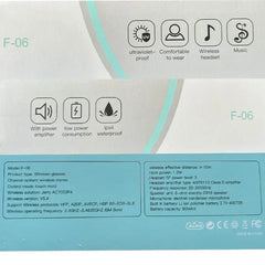 Smart Bluetooth Glasses Wireless Earphones Touch Mold Headset Bone Conduction Music Wireless Headset UV Proof Sunglasses