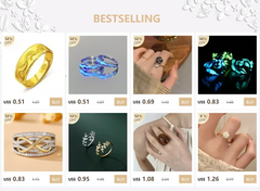 Black Rose Shaped Metal Opening Rings for Woman Girls Fashion Luxury Zircon Adjustable Index Finger Rings Jewelry Party