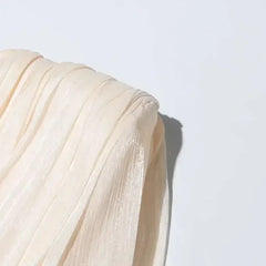 Women's A-Line Mini Dress with Long Sleeves & Empire Waist