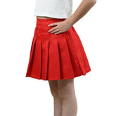 Summer Girl Pleated Skirt Children Summer Skirt Girls Mini Skirts Vintage Pleated Skirt 3-13Y Junior Girls Ruched Cullottes