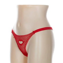 Valentines Day Creative Bikini Sexy Women's Lace Underwear Rose G-string Panties Briefs Thongs V-string