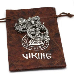 Ancient Greek Warrior Goddess Necklace – Mythological Silver Pendant