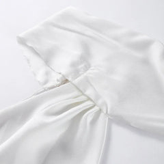 Backless Lace-Up Maxi Dress | Ribbon Sleeveless Evening Gown - Femstylo