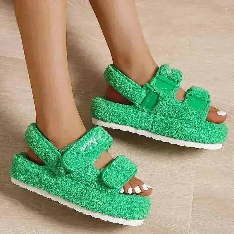 Summer Flats Women Sandals Fashion Female Platform Sandals - Femstylo