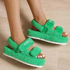 Summer Flats Women Sandals Fashion Female Platform Sandals - Femstylo