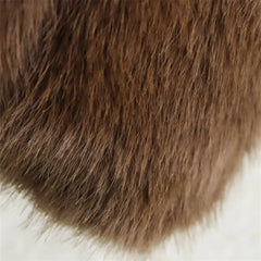 2024 RARF loose lapel button embellished brown long sleeved jacket for women's autumn and winter collection