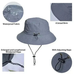 Women Waterproof Sun Hat - UPF50+ UV Protection & Foldable - Femstylo
