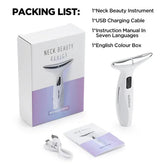 LED Neck Beauty Device EMS Facial Lifting Firming Massage Beauty