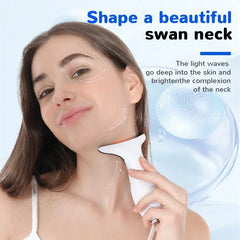 7 Colors Anti Wrinkle Facial Massager Neck Face Beauty Device Skin