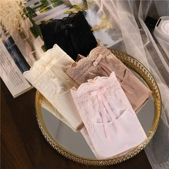 XL-3XL Big Size Women Lace Panties Summer Transparent Hollow Briefs Female Lingerie Sexy Underwear Breathable Underpants New