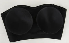 Push Up Bra for Woman Sexy Plus Size Bras Soft Breathable Wire Free Underwear Anti-slip Seamless Removable Strap&Cup Lingerie