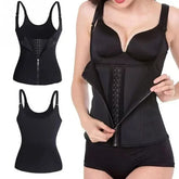 Ladies Lingerie Hree Row Buckle Zipper Bodice Women's Corset Put Away Abdomen Appearing Thin Breathable Comfortable Lingerie
