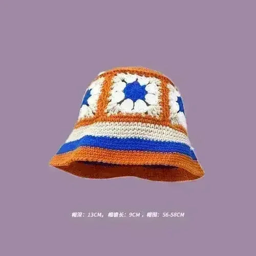 Handmade Knitted Bucket Hat - Femstylo