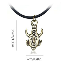 Hot Movie Supernatural Dean Leather Rope Coppery Pendant Necklace for Women Men Winchester Jensen Jewelry Ackles Amulet Vintage