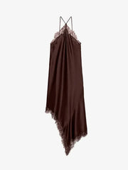 Women’s Asymmetrical Sling Dress - V-Neck Party Wear Spring 2025