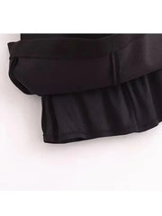 TFMLN Autumn New Women Dress 2024 Slim Chic Sleeveless Dress Bow Casual Mini Frock Female Fashion Elegant Short Party Dress