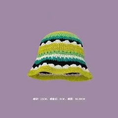 Handmade Knitted Bucket Hat - Femstylo