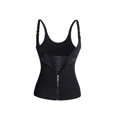 Ladies Lingerie Hree Row Buckle Zipper Bodice Women's Corset Put Away Abdomen Appearing Thin Breathable Comfortable Lingerie