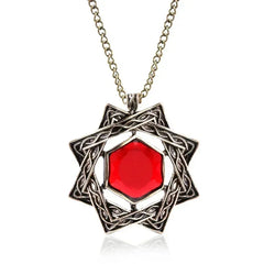 Amulet of Mara Arkay Necklace Morrowind Pendant Necklace for Women Men Cosplay Jewelry Gift